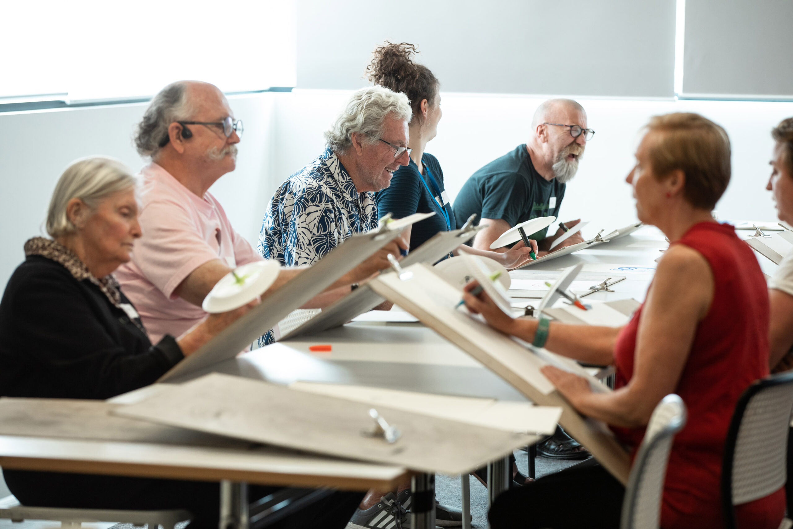 Art and Dementia program Platypus is Patron sponsor of The Artful: Art and Dementia program at the MCA.